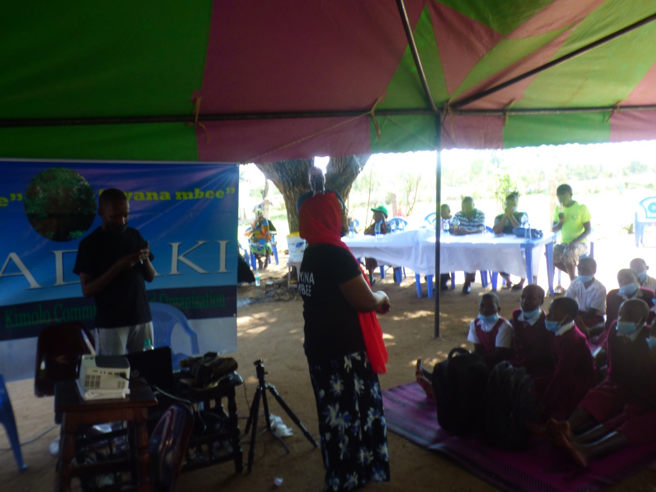 A guidance and counselling session on going by Ms Khadija Omar,Counselling Psychologist and a Probation Officer .